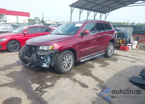 2018 Jeep Grand Cherokee Summit 4X4 z USA, uszkodzony, nr VIN 1C4RJFJT2JC251666